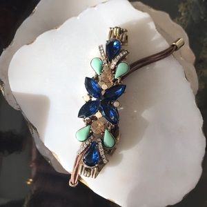 Rhinestone and crystal bracelet